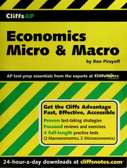 Economics micro and macro by Ronald Pirayoff