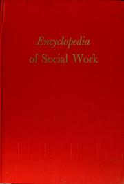 Cover of: Encyclopedia of social work by John B. Turner