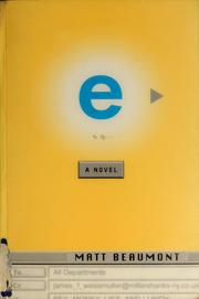 Cover of: E: a novel