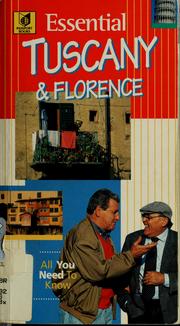 Cover of: Essential Tuscany & Florence