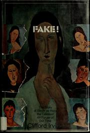 Cover of: Fake: the story of Elmyr de Hory