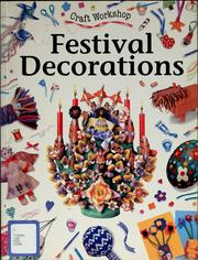 Cover of: Festival decorations by Anne Civardi