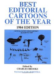 Cover of: Best Editorial Cartoons of the Year, 1984 (Best Editorial Cartoons of the Year)