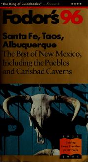 Cover of: Fodor's 96 Santa Fe, Taos, Albuquerque