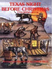 Cover of: Texas Night Before Christmas Coloring Book