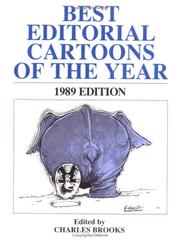 Cover of: Best Editorial Cartoons of the Year by Charles Brooks