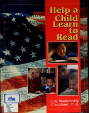 Cover of: Help a child learn to read by Judy Cheatham