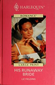 Cover of: His runaway bride by Liz Fielding