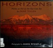 Cover of: Horizons by Jane Yolen, Jane Yolen