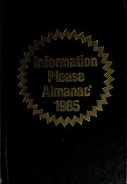 Cover of: Information please almanac, 1985 by 