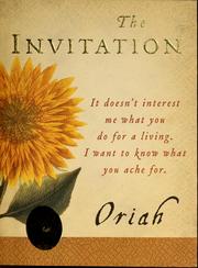 Cover of: The invitation