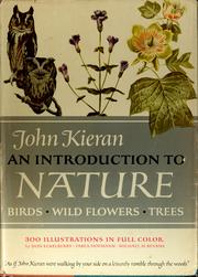 Cover of: An introduction to nature: birds, wild flowers, trees