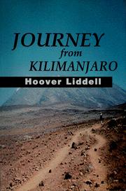 Cover of: Journey from Kilimanjaro | Hoover Liddell