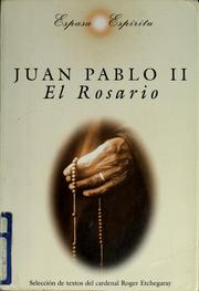 Cover of: Juan Pablo II. El rosario
