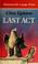 Cover of: Last act