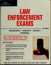 Cover of: Law enforcement exams by Eve P. Steinberg
