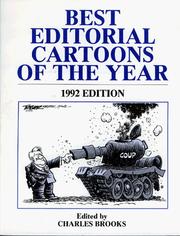 Cover of: Best Editorial Cartoons of the Year, 1992