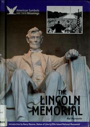 Cover of: The Lincoln Memorial by Hal Marcovitz