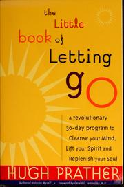 Cover of: The little book of letting go: a revolutionary 30-day program to cleanse your mind, lift your spirit, and replenish your soul