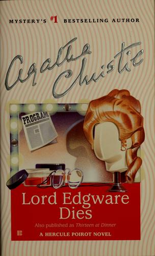 Lord Edgware dies by Agatha Christie