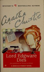 Cover of: Lord Edgware dies by Agatha Christie
