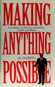 Cover of: Making anything possible by Al Marino