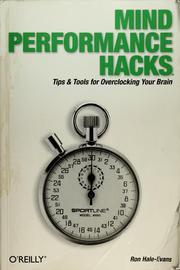 Cover of: Mind performance hacks by Ron Hale-Evans