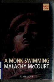 Cover of: A monk swimming by Malachy McCourt