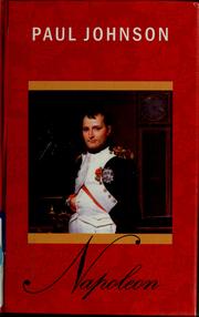 Cover of: Napoleon by Paul Bede Johnson