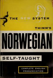 Cover of: Norwegian self-taught by Anton Bjornson