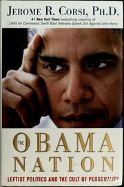 Cover of: The Obama nation by Jerome R. Corsi