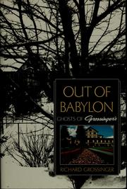 Cover of: Out of Babylon: ghosts of Grossinger's