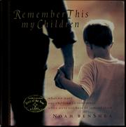 Cover of: Remember this my children