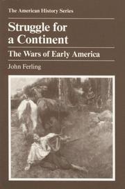 Cover of: Struggle for a continent: the wars of early America