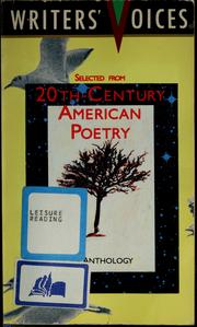20th century american poetry