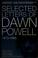 Cover of: Selected letters of dawn powell