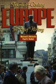 Cover of: Twentieth century Europe: a brief history