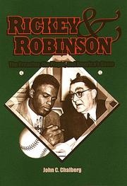 Cover of: Rickey and Robinson by John C., Ph.D. Chalberg, John C., Ph.D. Chalberg