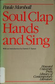 Cover of: Soul clap hands and sing