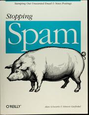 Cover of: Stopping spam by Schwartz, Alan