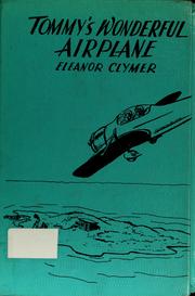 Cover of: Tommy's Wonderful Airplane by Eleanor Lowenton Clymer