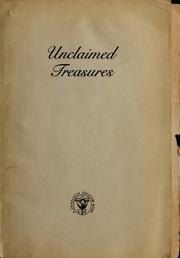 Cover of: Unclaimed treasures