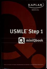 Cover of: USMLE step 1 miniQbook