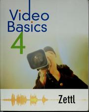 Cover of: Video basics 4 by Herbert Zettl