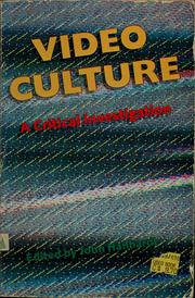 Cover of: Video culture by John G. Hanhardt
