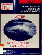 Water, no longer taken for granted by Cornelia Blair