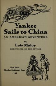 Cover of: Yankee sails to China: an American adventure