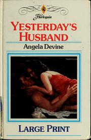 Cover of: Yesterday's husband