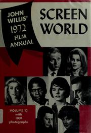 Cover of: Screen world 1972