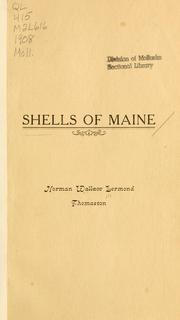 Cover of: Shells of Maine by Norman W. Lermond